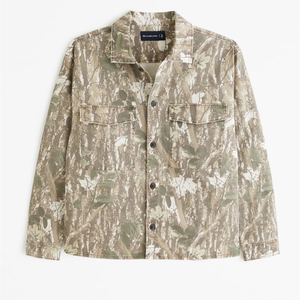 Abercrombie Camo “Shirt Jacket”